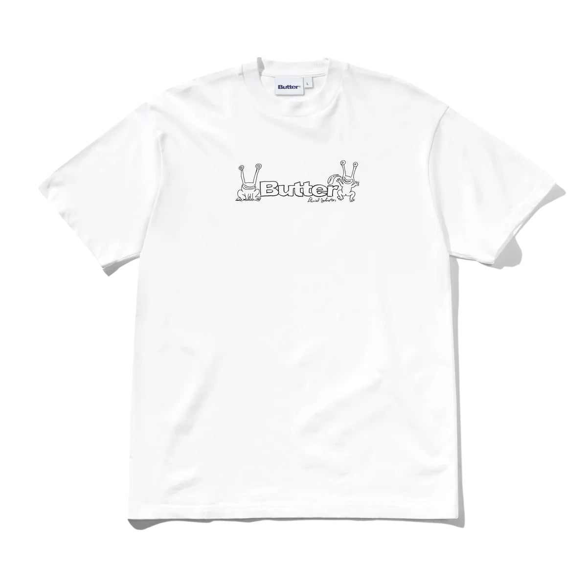 Butter - Frog Tee - White