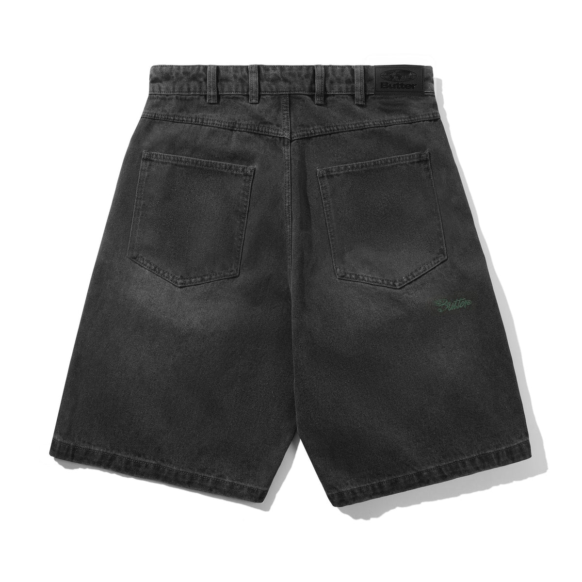 Butter - Garage Denim Shorts - Faded Black