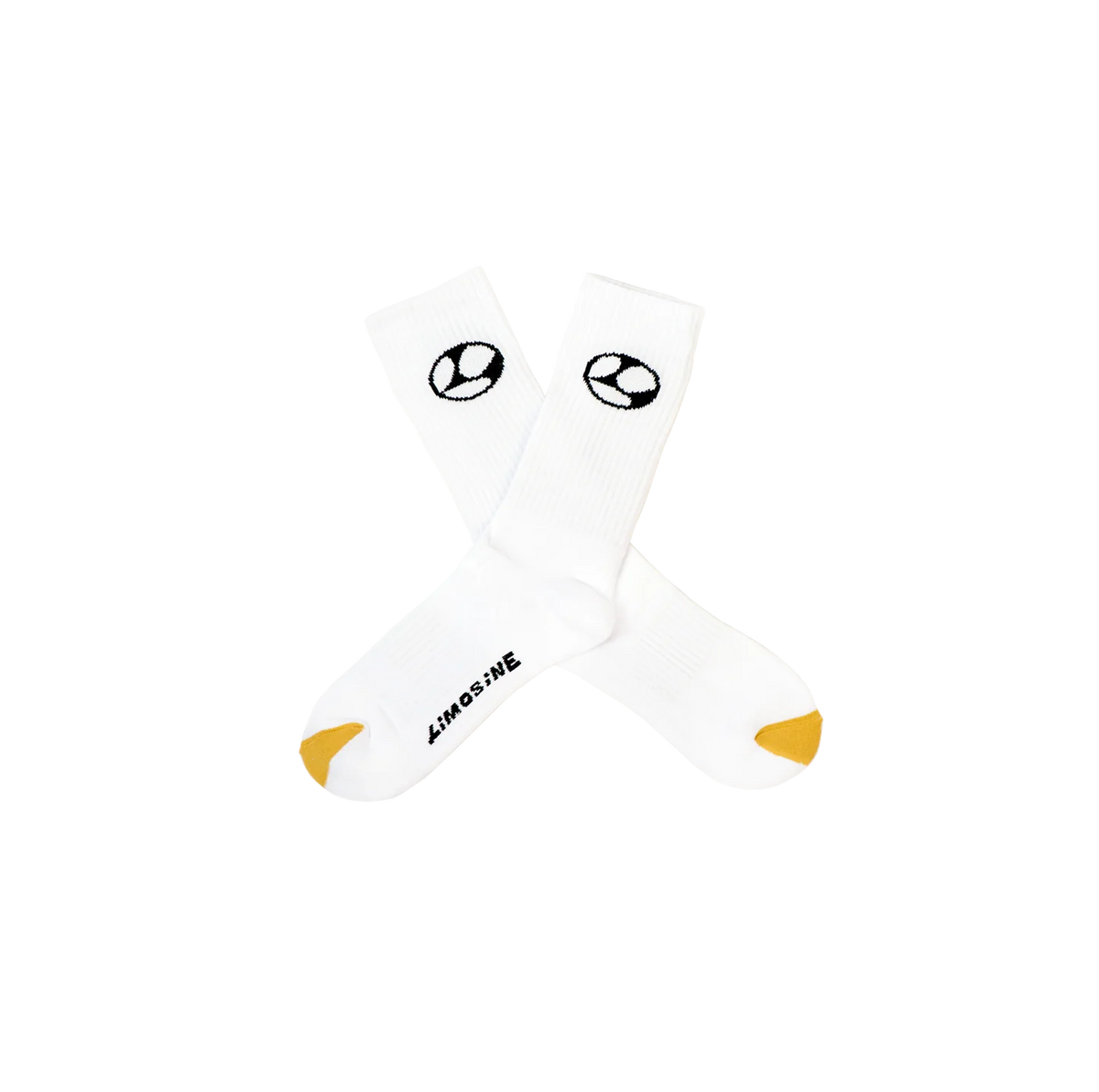 Limosine - Limo Gold Toe Socks - White