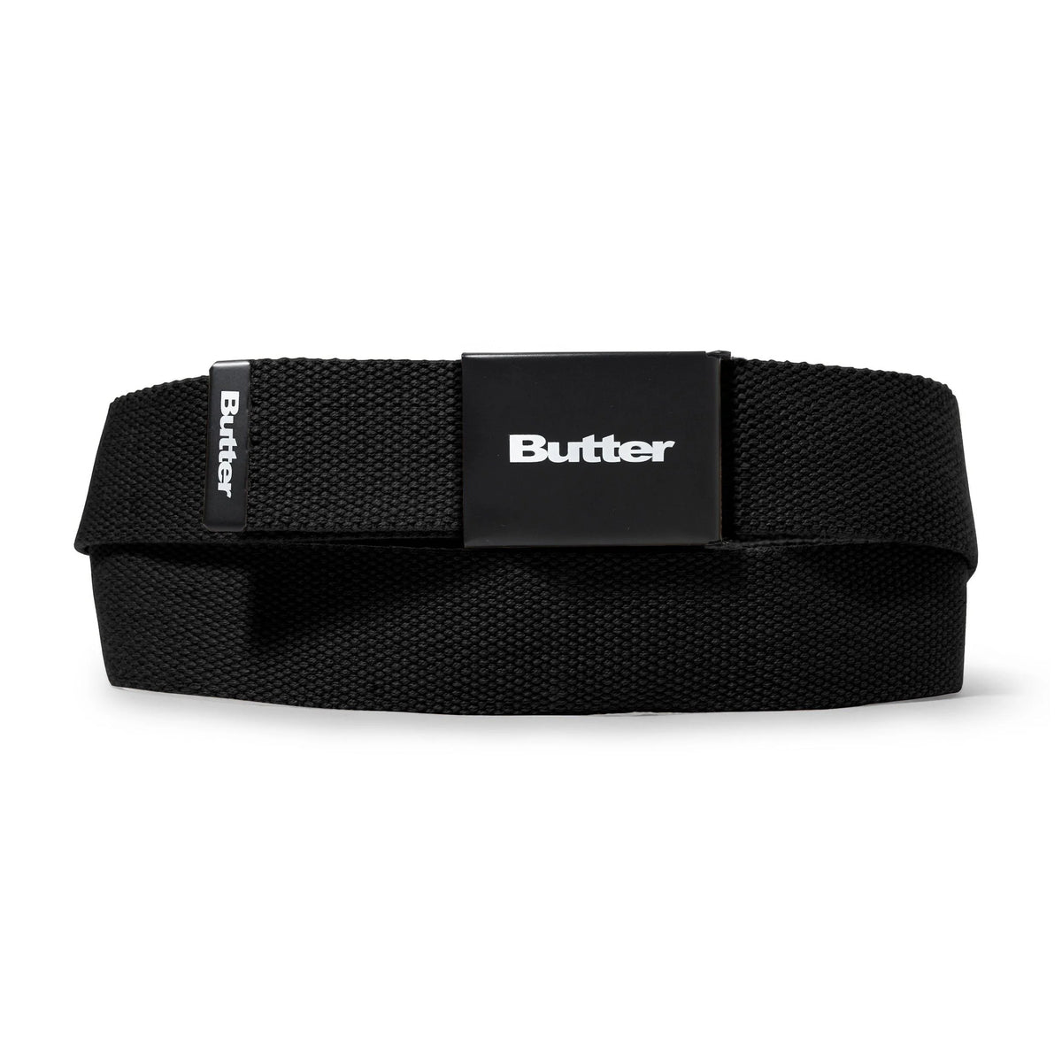 Butter - Logo Woven Belt - Black
