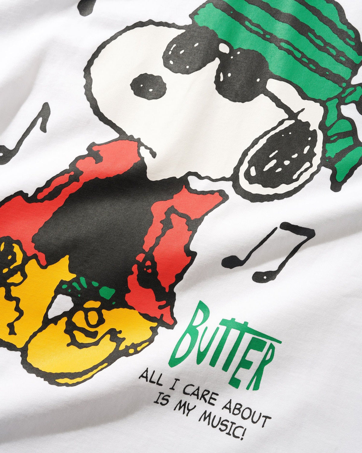 Butter - Music tee - White