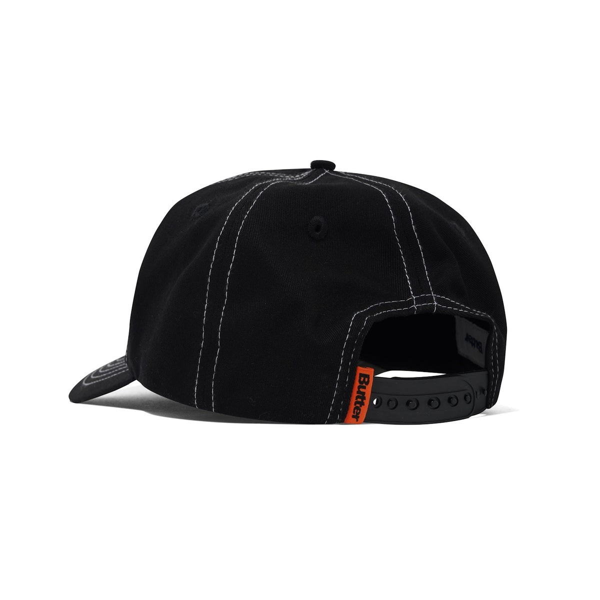 Butter - Nail 5 Panel Cap - Black