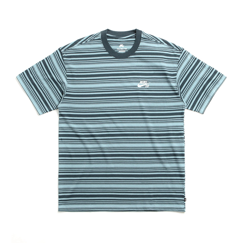 Nike SB - M90 Striped tee - Denim Turquoise