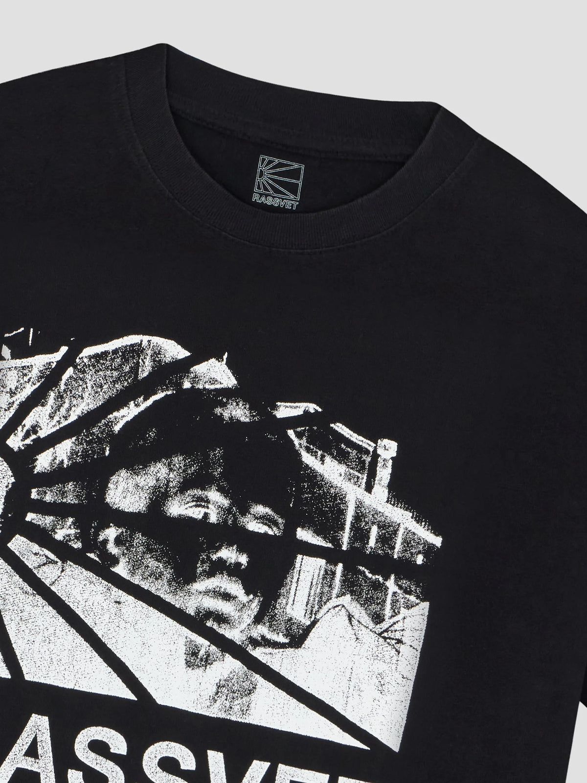 Rassvet - Heritage Logo Tee - Black
