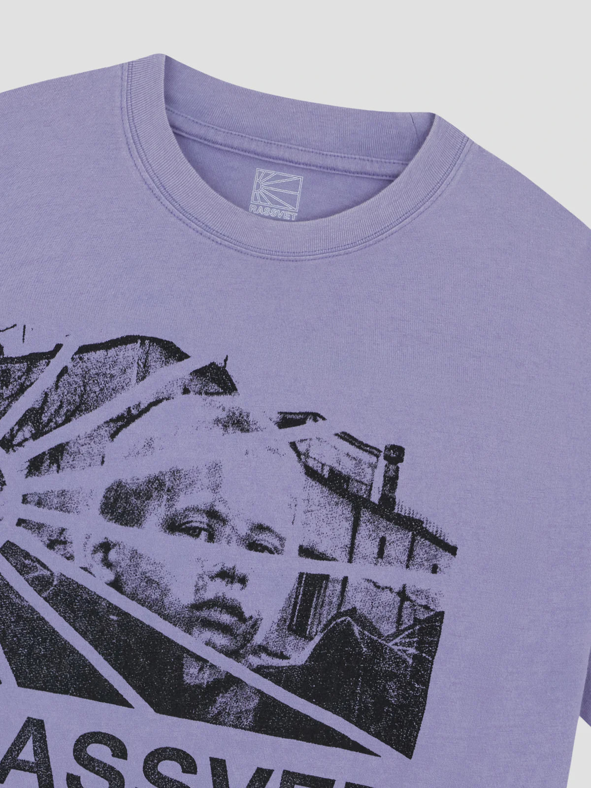 Rassvet - Heritage Logo Tee - Lilac