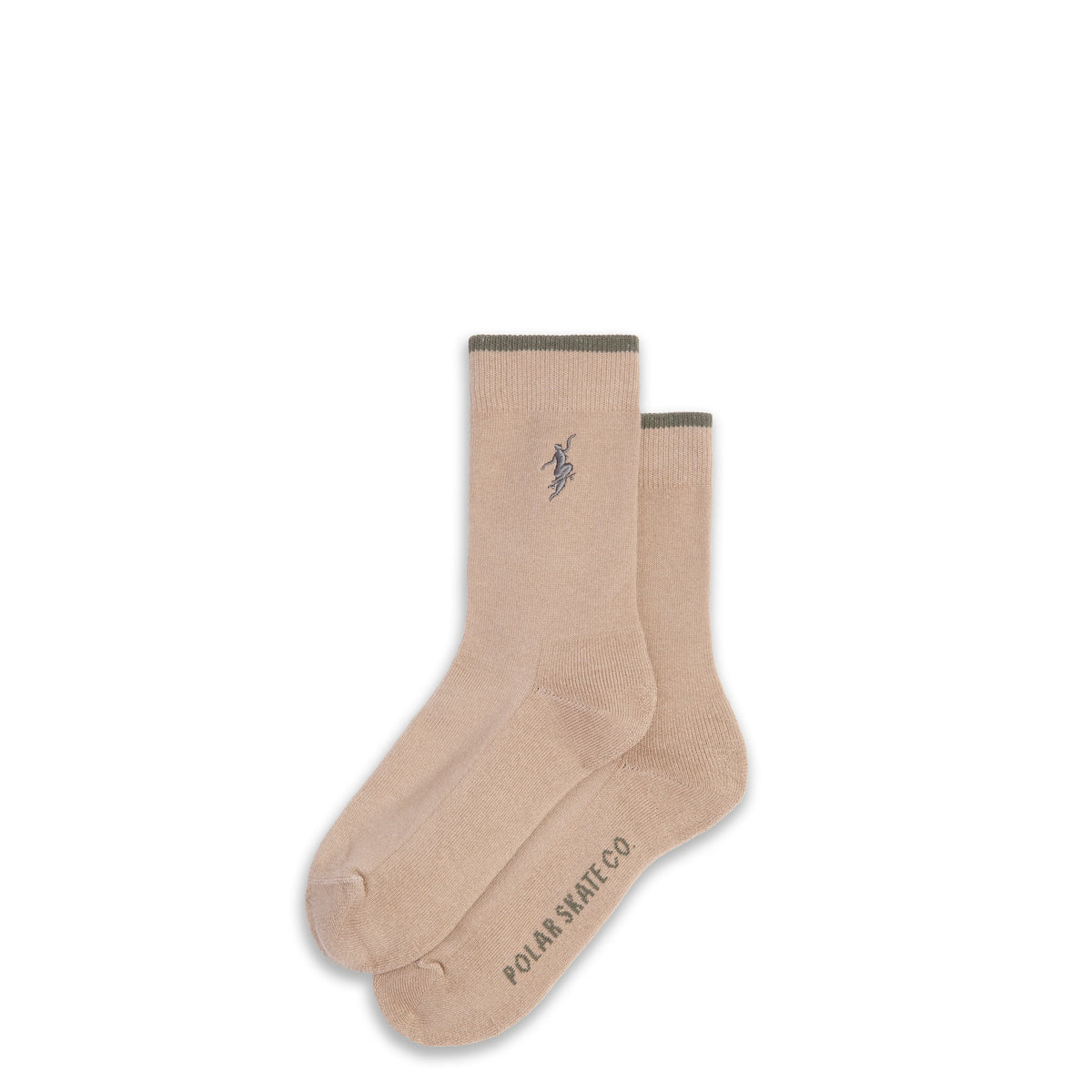 Polar - Business Socks No Complies Forever - Beige/Olive