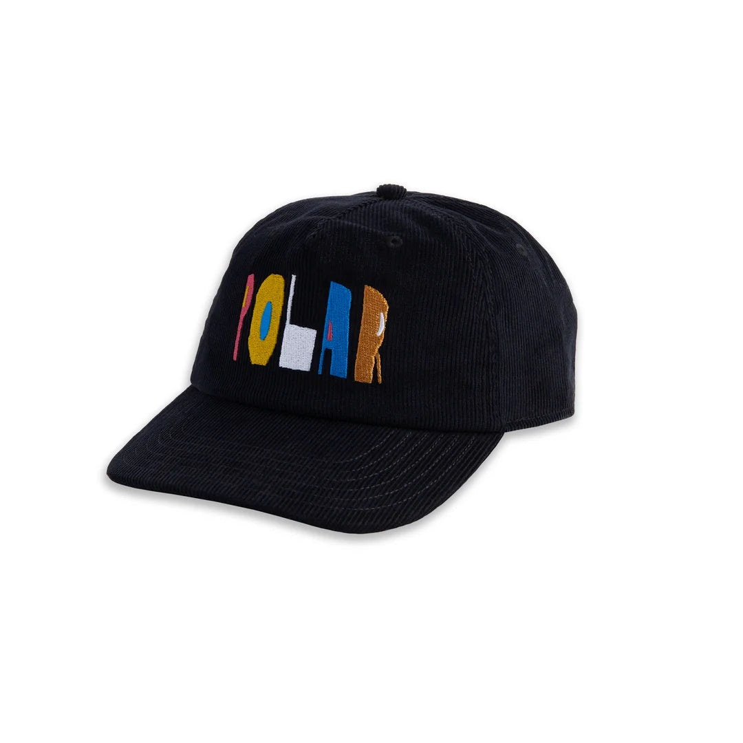 Polar James Cap Cut Logo - Black