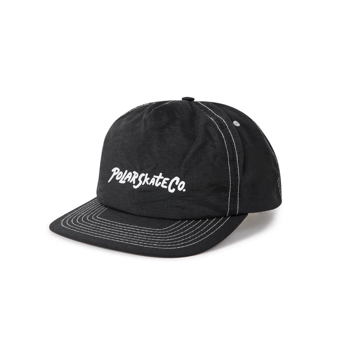 Polar - Earl Cap Surf Logo - Black