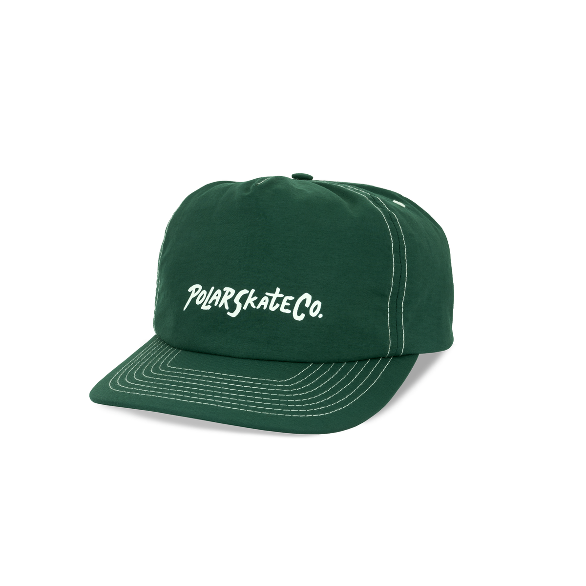 Polar - Earl Cap Surf Logo - Dark Green