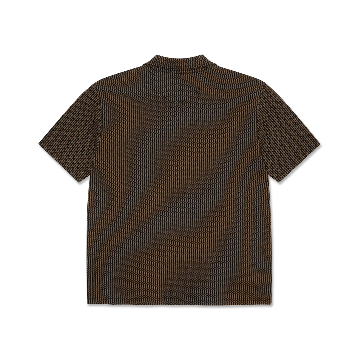 Polar - Serge Polo Shirt Boucle - Brass/Black