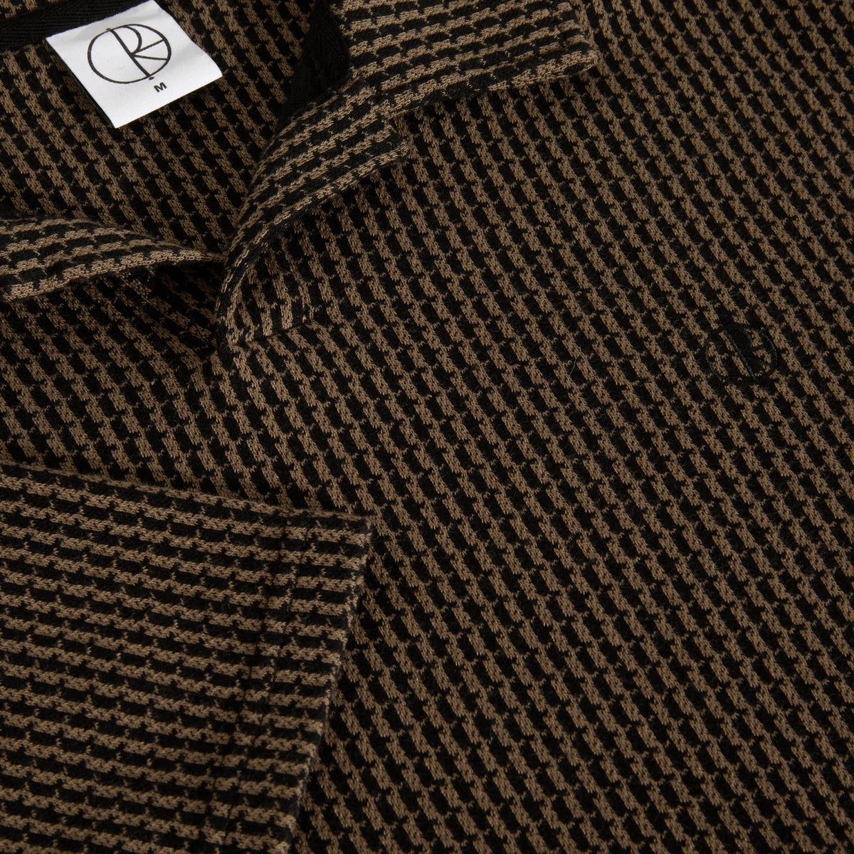 Polar - Serge Polo Shirt Boucle - Brass/Black