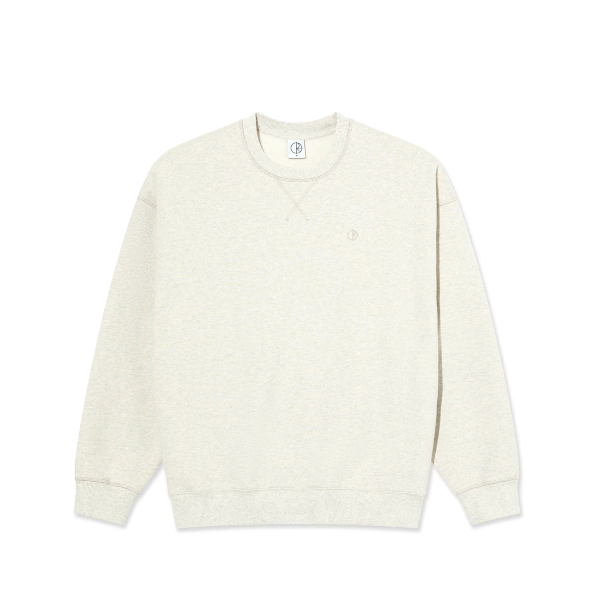 Polar - Frankie Crewneck - Ivory Grey Melange
