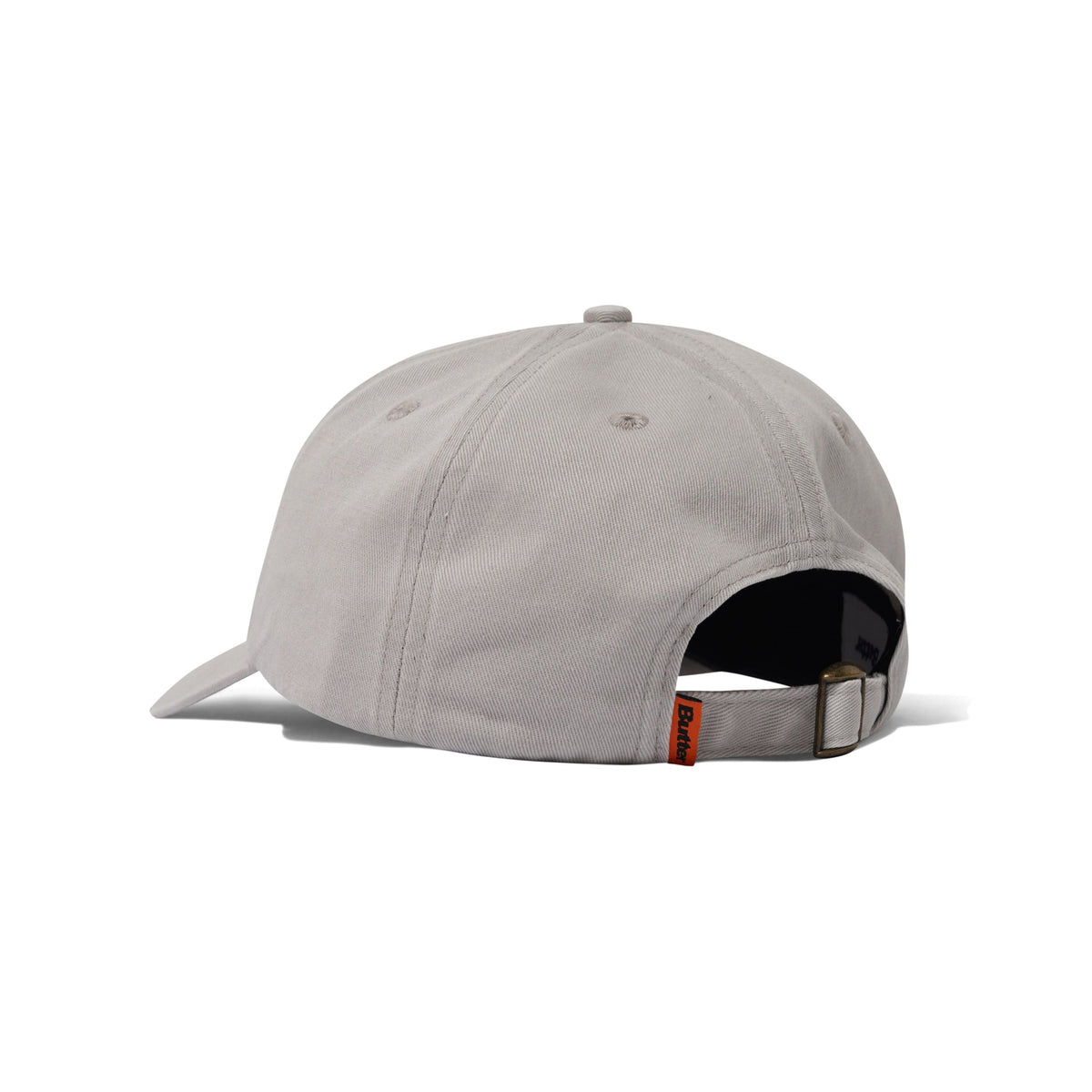 Butter - Rounded Logo 6 Panel - Washed Light Grey