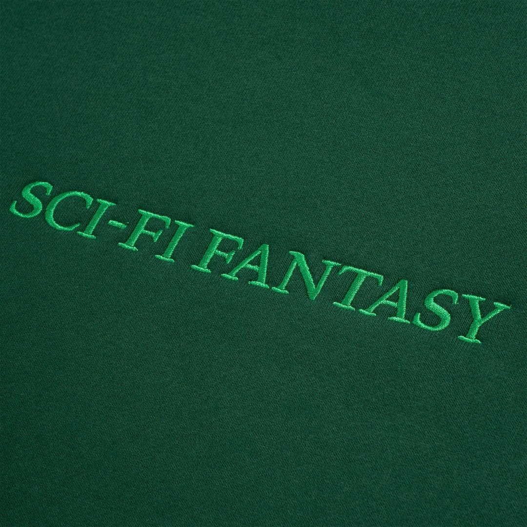 Sci-Fi Fantasy - Logo Hoodie - Dark Green