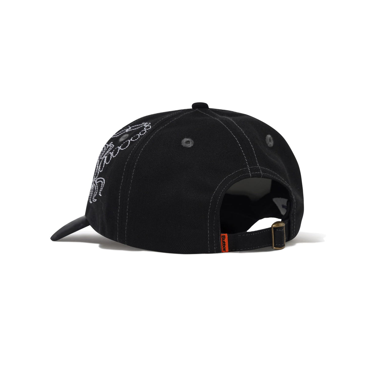Butter - Scorpion 6 Panel Cap - Black