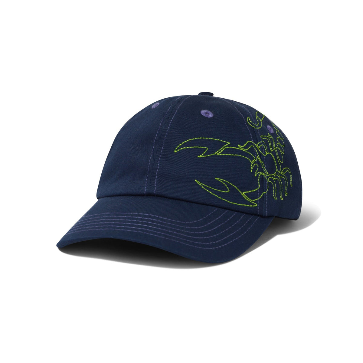 Butter - Scorpion 6 Panel Cap - Navy