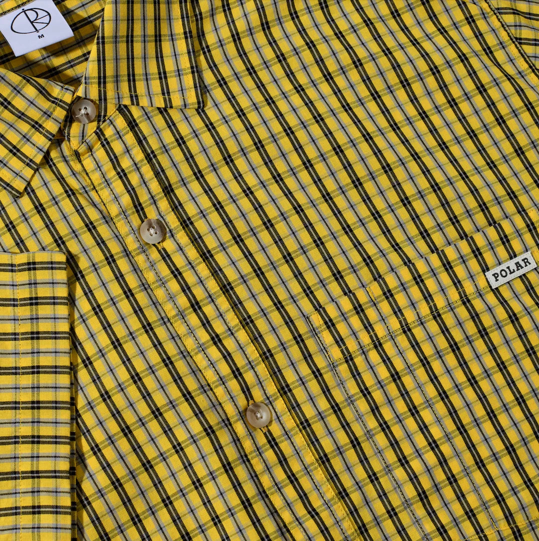 Polar - Mitchell Shirt - Lemon/Black