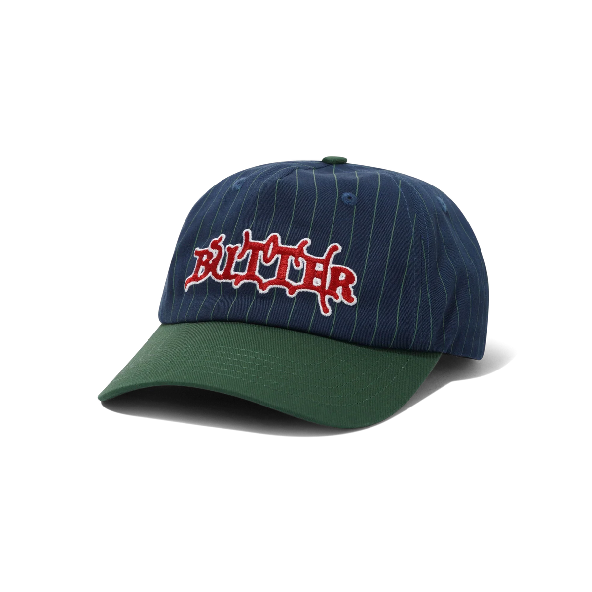 Butter - Serif 5 Panel Cap - Navy
