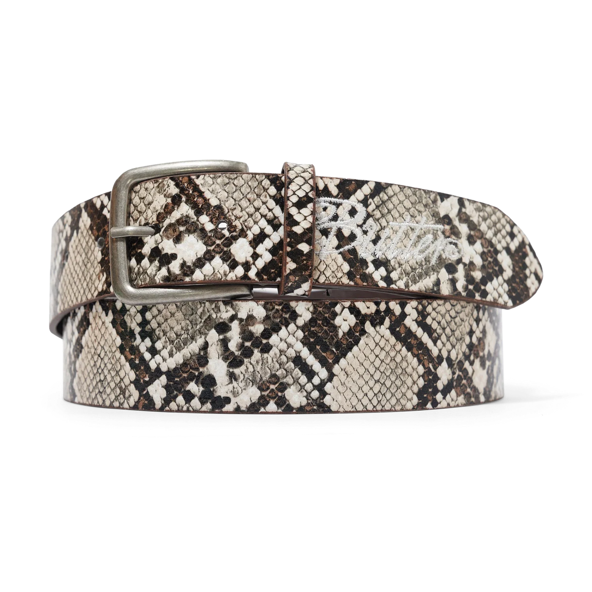 Butter - Snake Skin Belt Brown