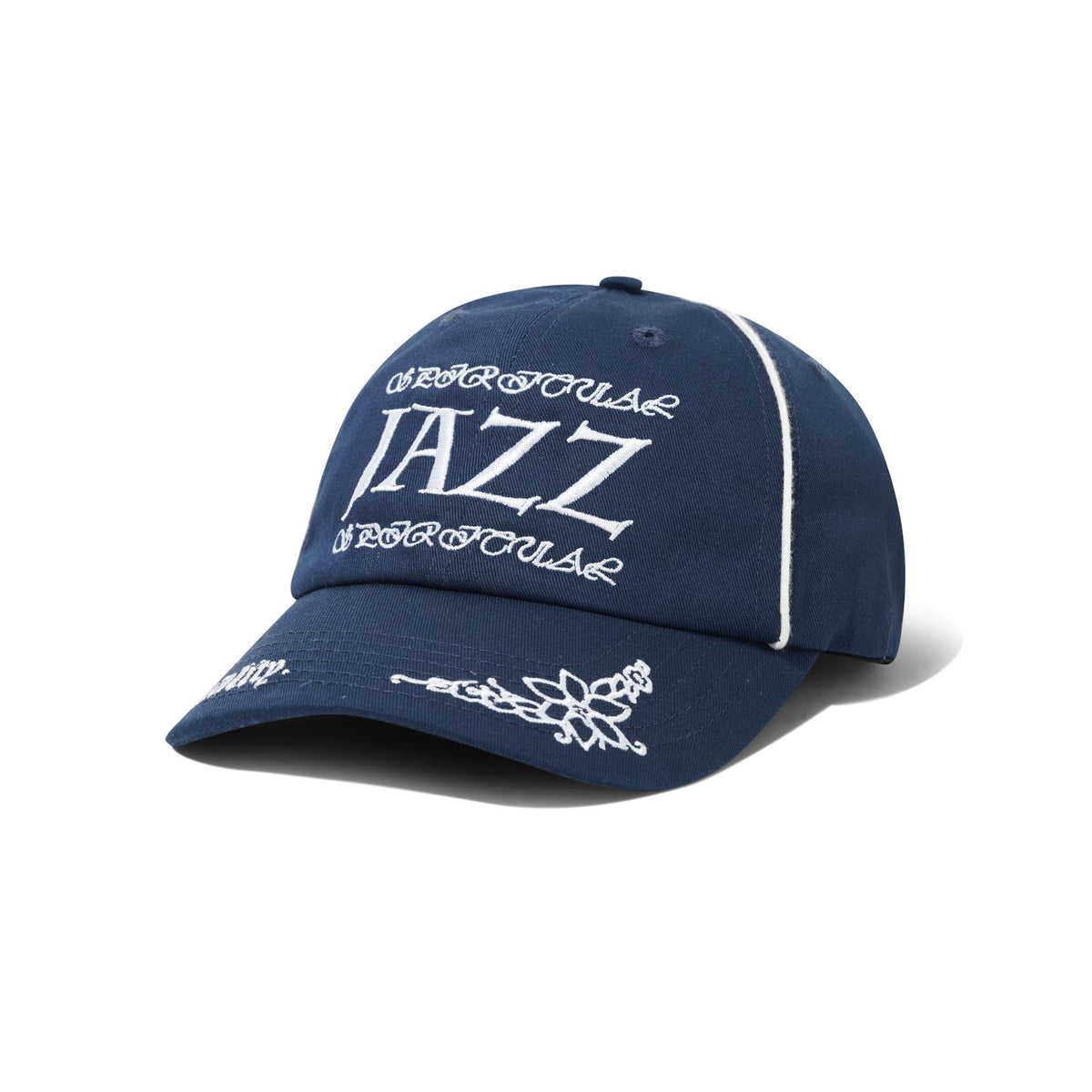 Butter - Spiritual Logo 6 Panel Cap - Navy