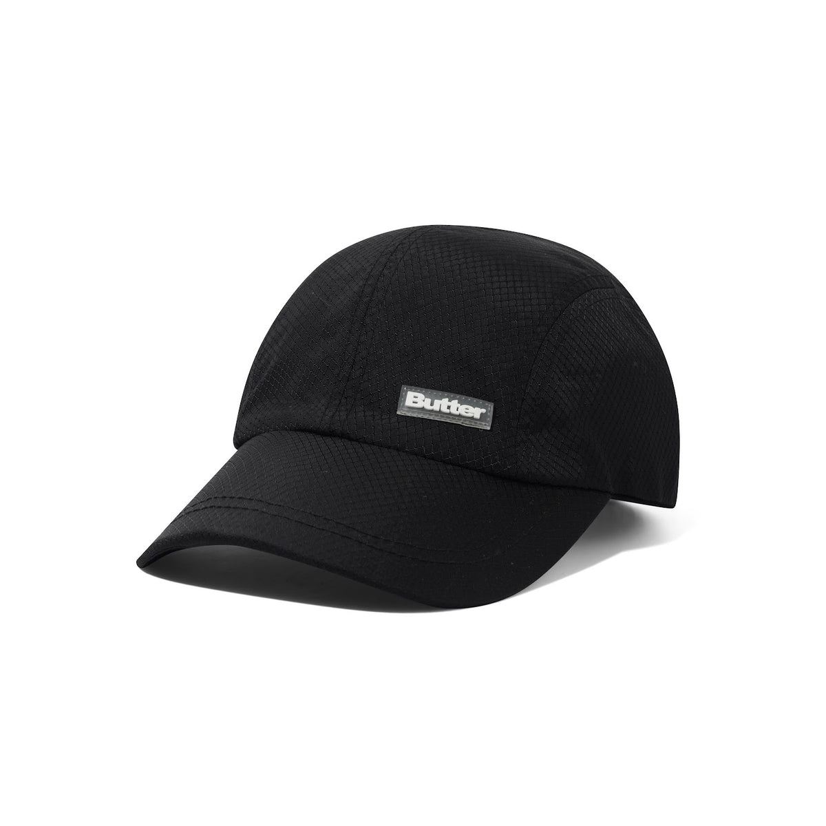 Butter - Stride 4 Panel Cap - Black