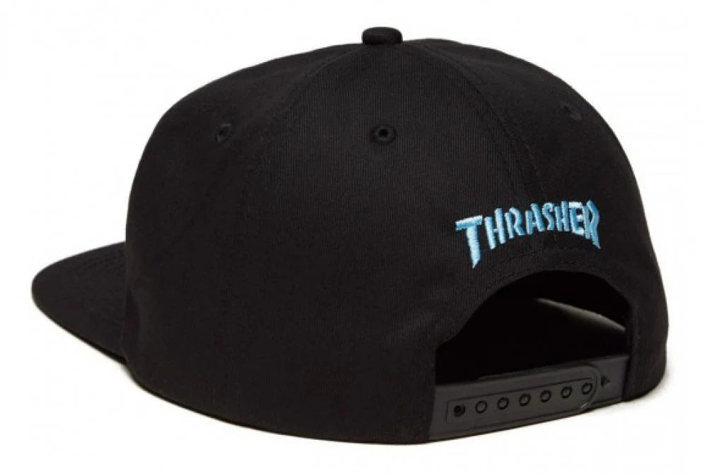 Thrasher - Leopard Mag Snapback - Black