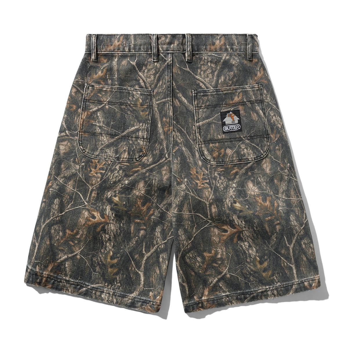 Butter - Work Shorts - Forest Camo
