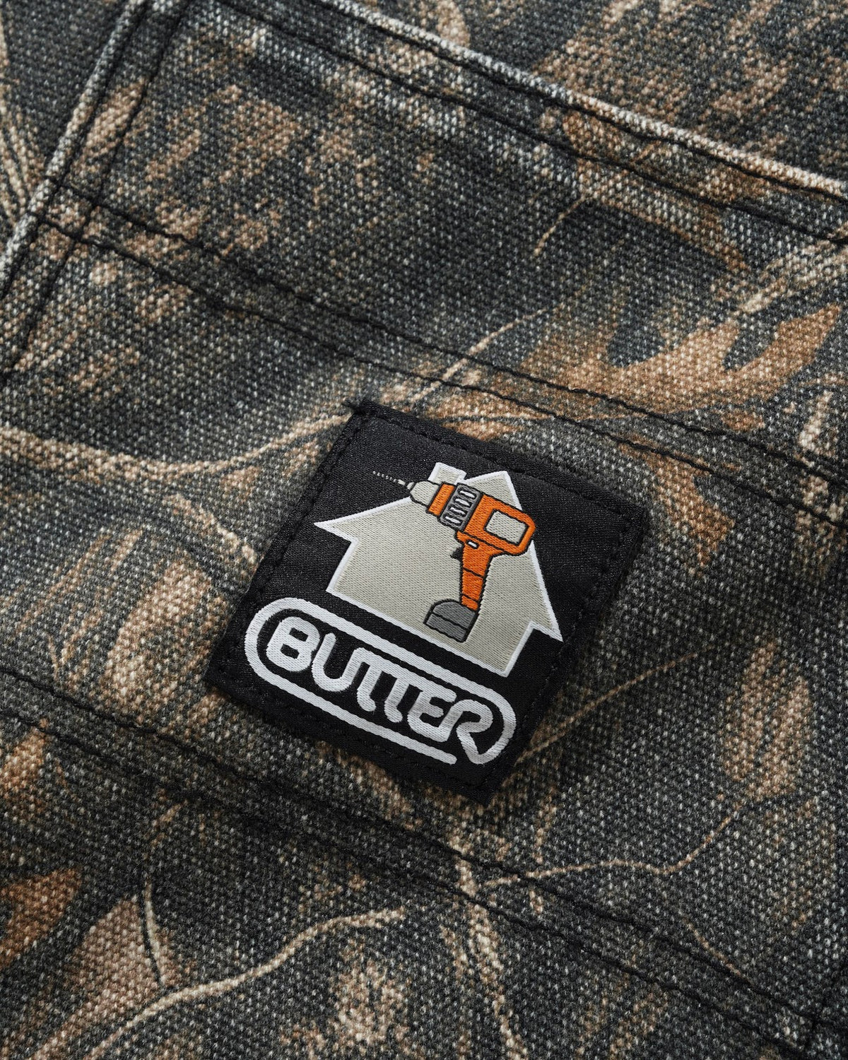 Butter - Work Shorts - Forest Camo