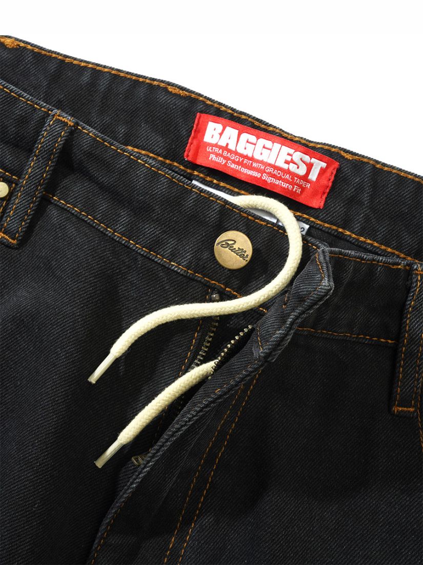 Butter - Santouosso Denim Jeans - Washed Black
