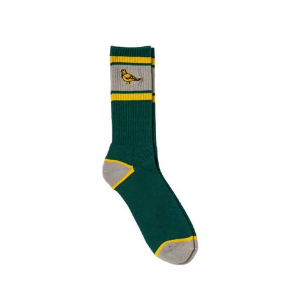 Anti Hero - Lil Pigeon Sock Green Yellow