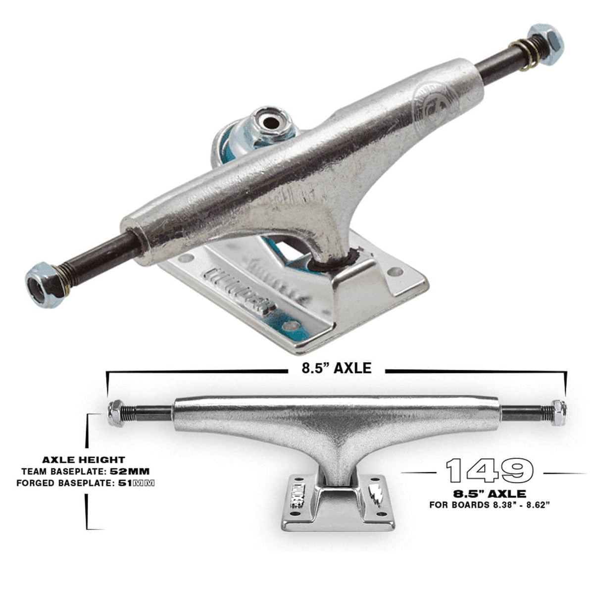 Thunder Hollow Lights Trucks – 149mm