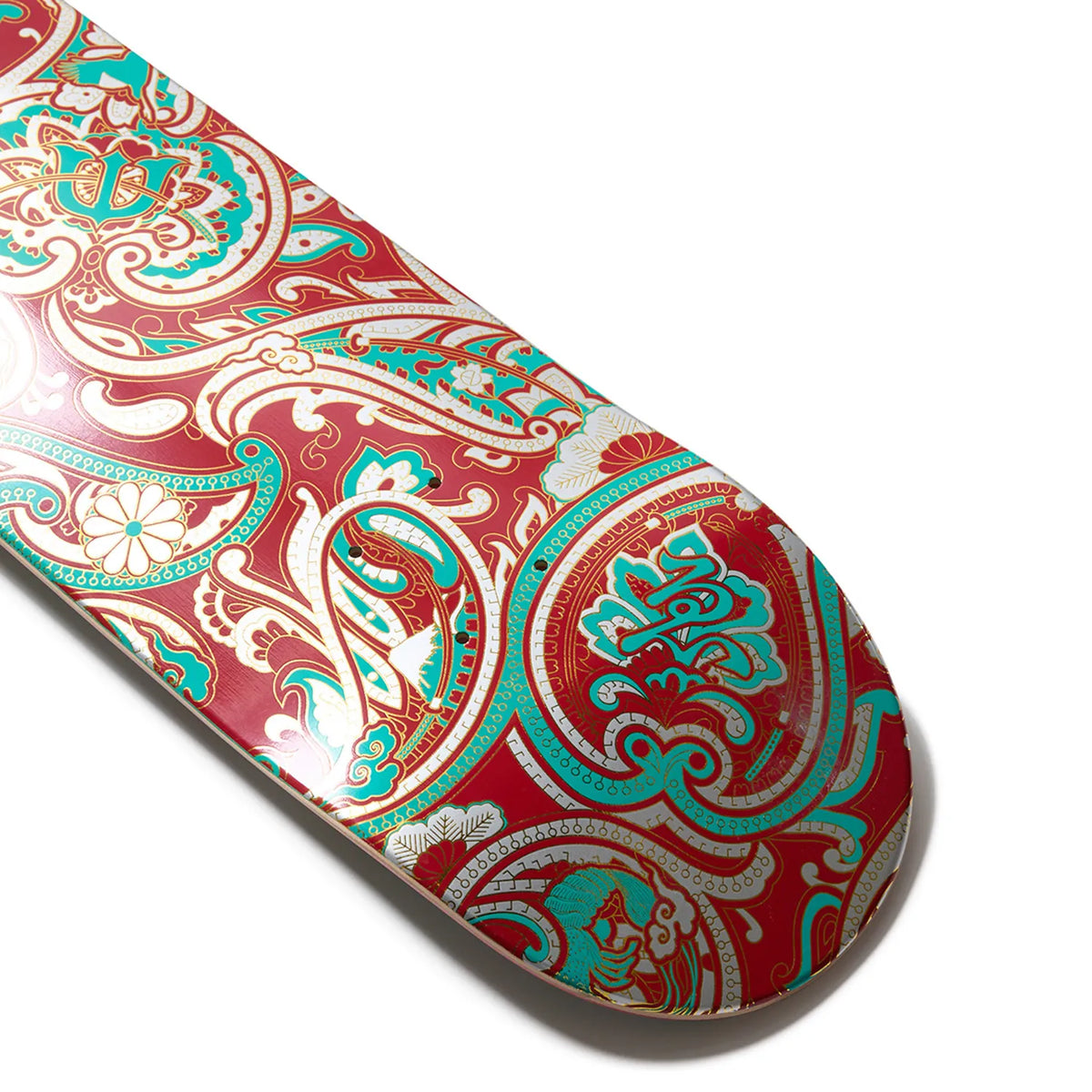 Evisen - Paisley Red Turquoise 8.1"