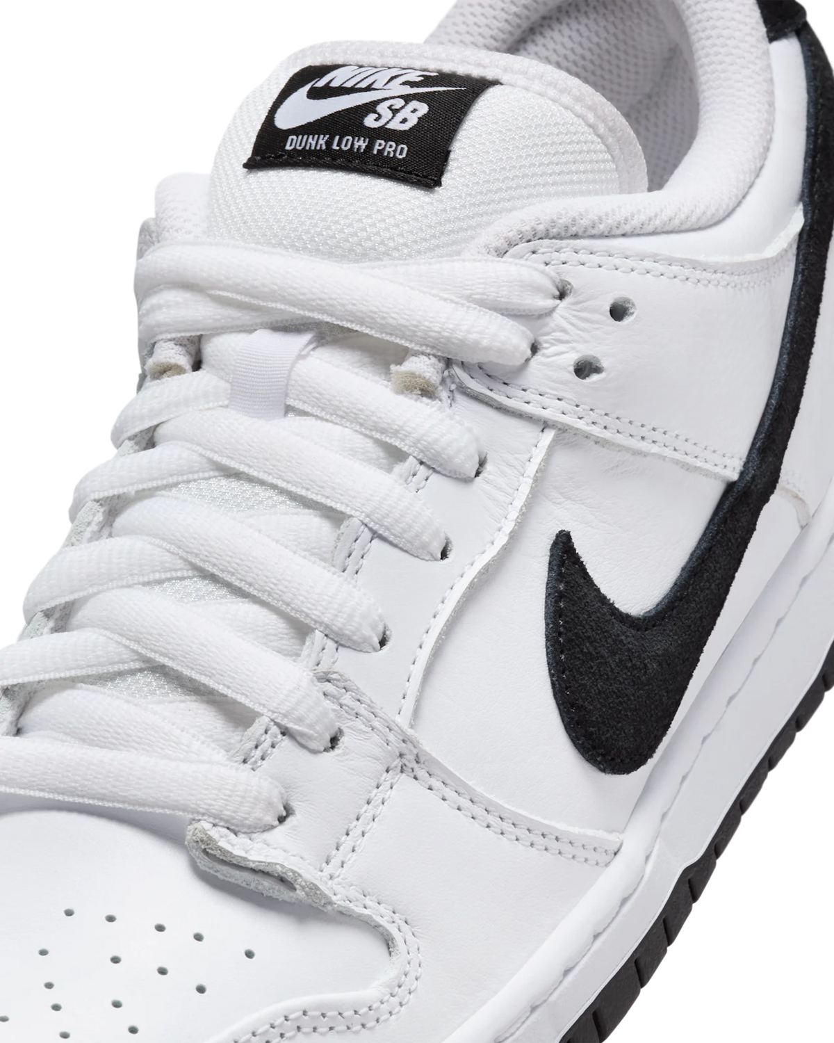 Nike SB Dunk Low Pro - White/Black-White-Black