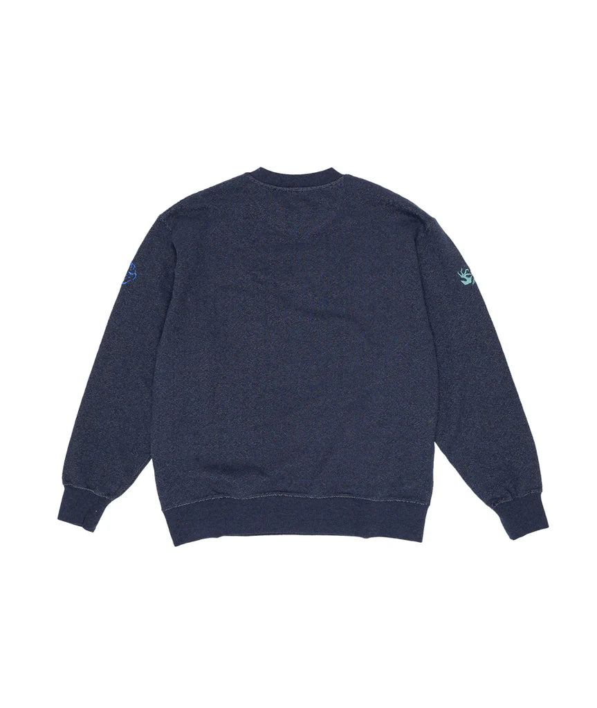 Dancer - Faiting Crewneck - Heather Navy