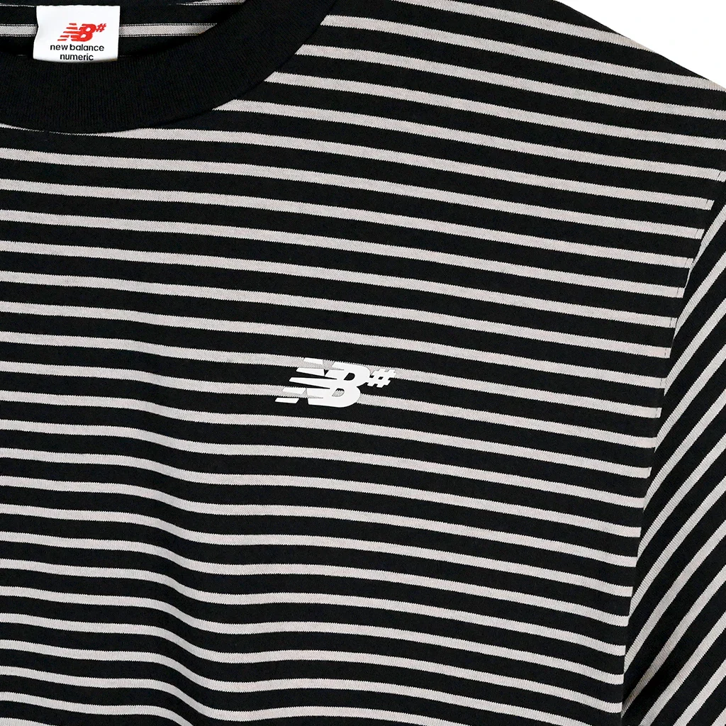 New Balance Numeric Thin Stripes T-Shirt Black