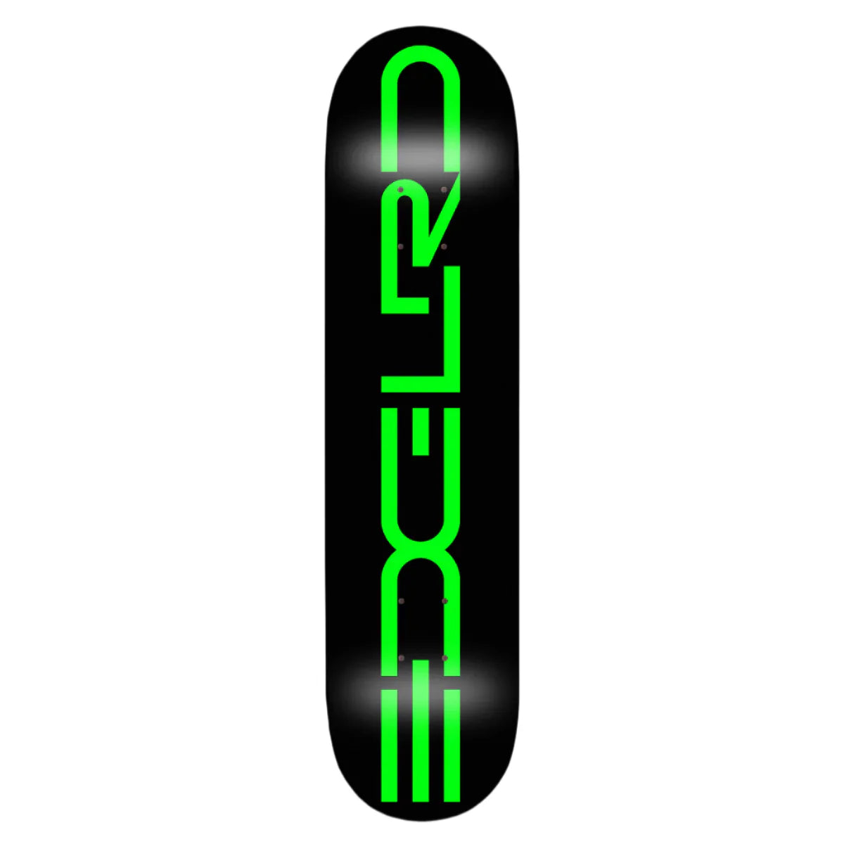 EDGLRD Tech Script Black White Deck 8.0"