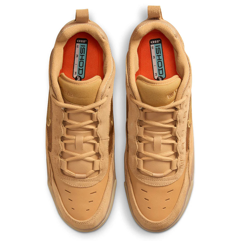 Nike SB - Ishod Air Max - Flaxwheat-flax-Safety Orange