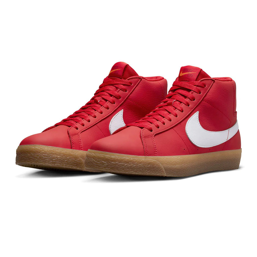 Nike Sb Zoom Blazer Mid - universityred/white-white