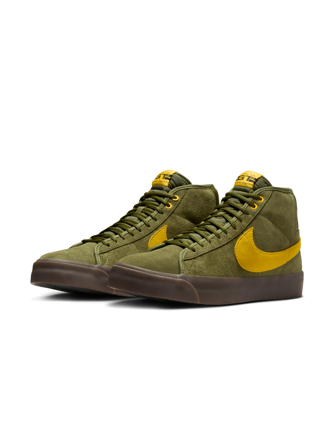 Nike SB Zoom Blazer Mid X Antihero - RoughGreen/Amarillo