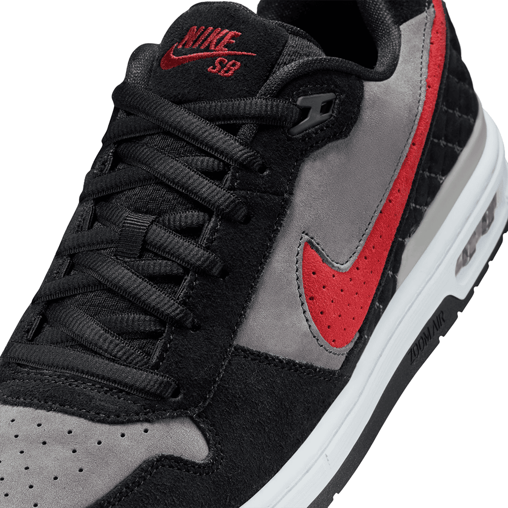 Nike SB - Paul Rodriguez Zoom Air Low - BLACK/VARSITY RED-FLINT GREY
