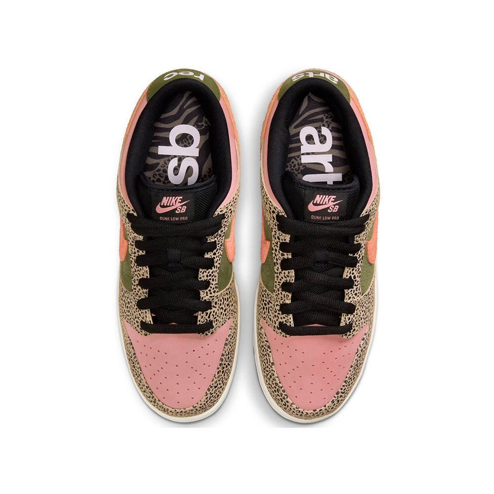 Nike SB Dunk Low Pro - Khaki/Amber Brown-Rough Green