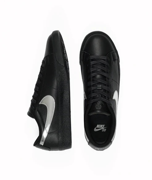 Nike SB Zoom Blazer Low X Dancer - Black/Metallic Silver-Black