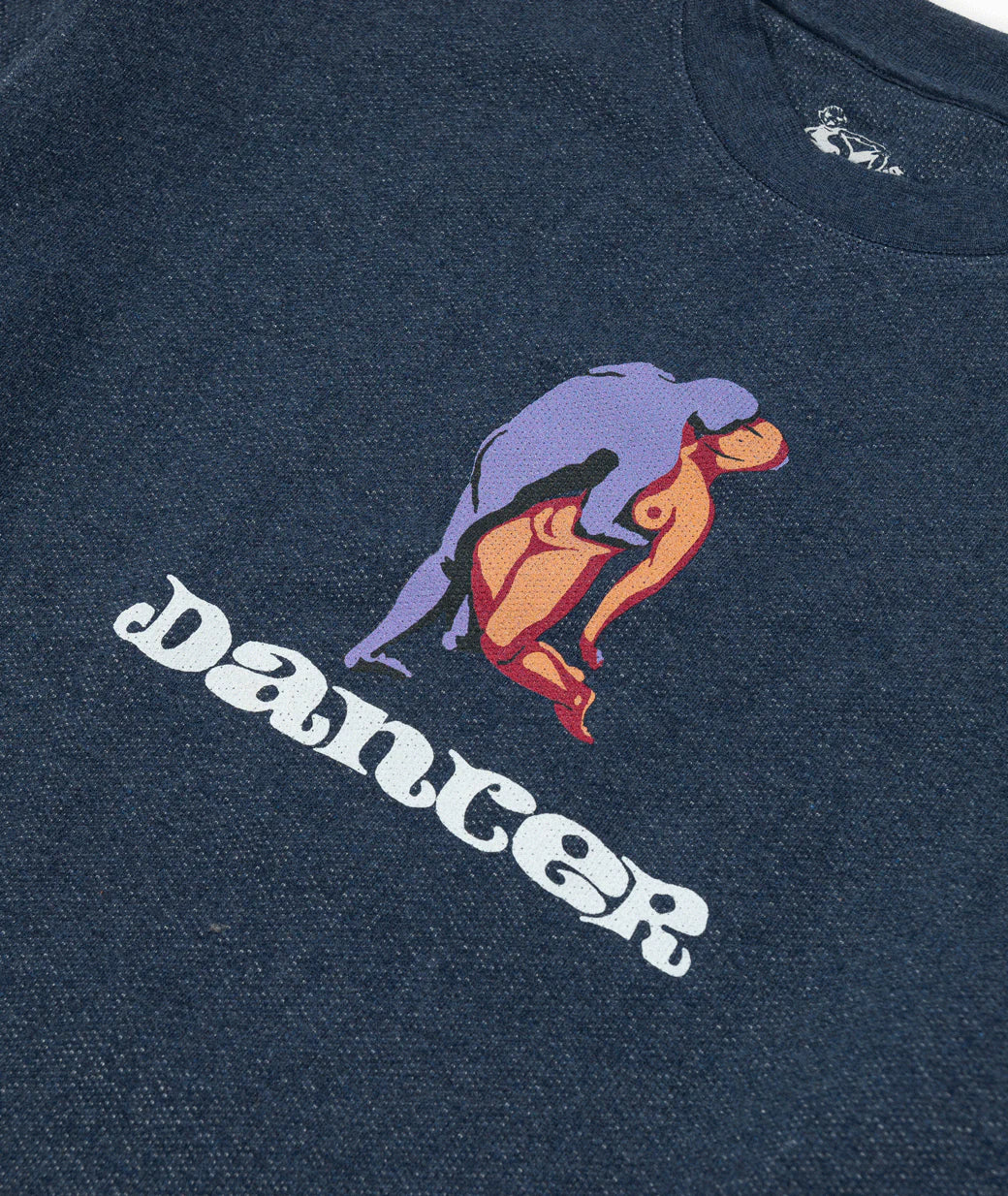 Dancer - Fainting Crewneck - Heather Navy