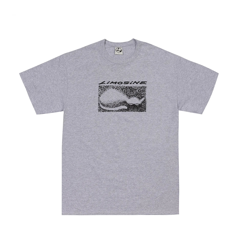 Limosine - Cat Tee - Sport Grey