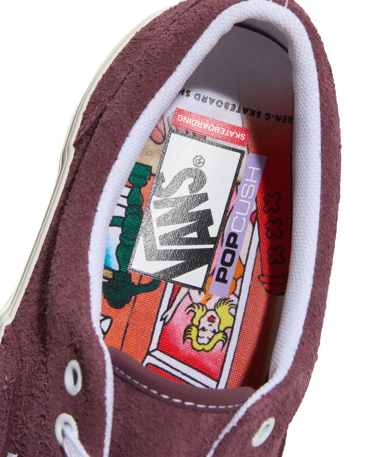 Vans x POP x Ben G - Burgundy