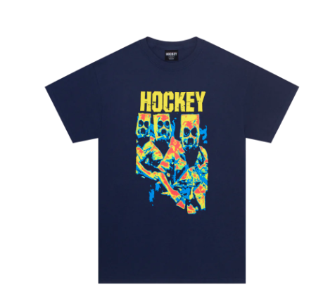 Hockey Bag Heads 3 T-shirt - Navy